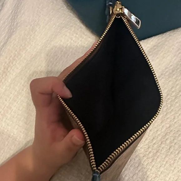 Coach Deep Teal Tote Bag - Picture 9 of 13